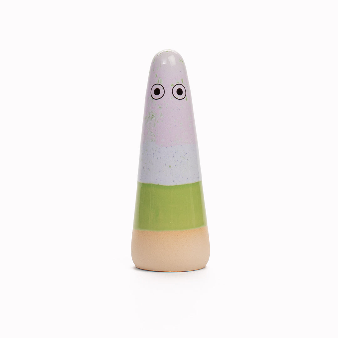 Ghost | Ceramic Figurine | Green Hues