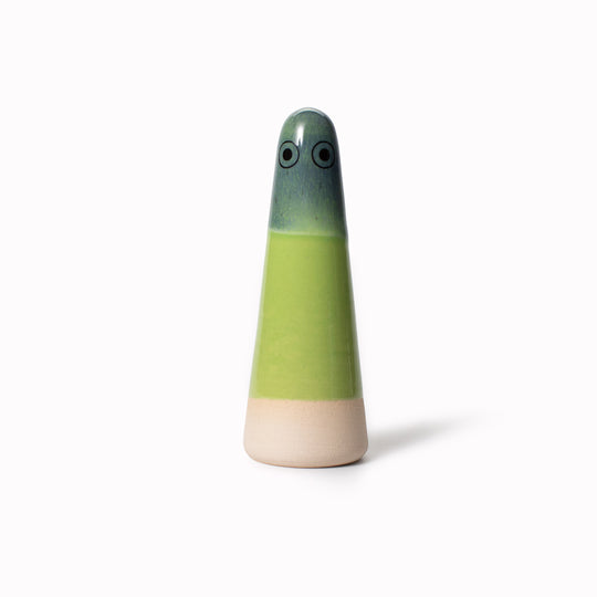 Ghost | Ceramic Figurine | Green Hues