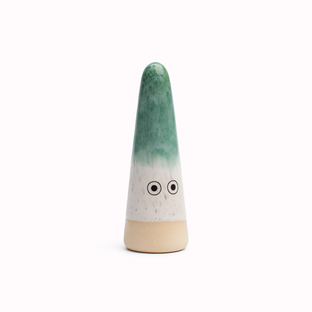 Meet the iconic hand glazed, ceramic Ghost - a personality laden decorative object from Studio Arhoj!