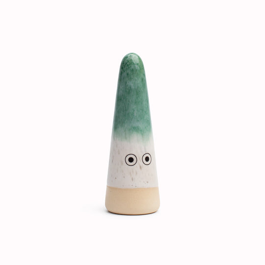 Meet the iconic hand glazed, ceramic Ghost - a personality laden decorative object from Studio Arhoj!