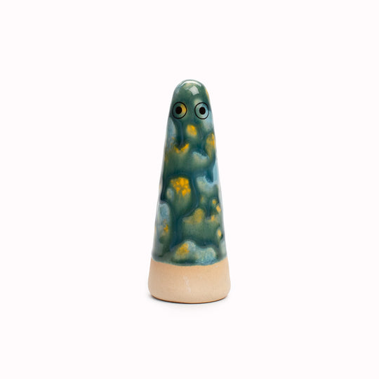 Meet the iconic hand glazed, ceramic Ghost - a personality laden decorative object from Studio Arhoj!