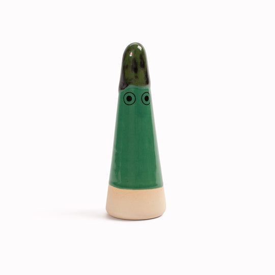 Ghost | Ceramic Figurine | Green Hues