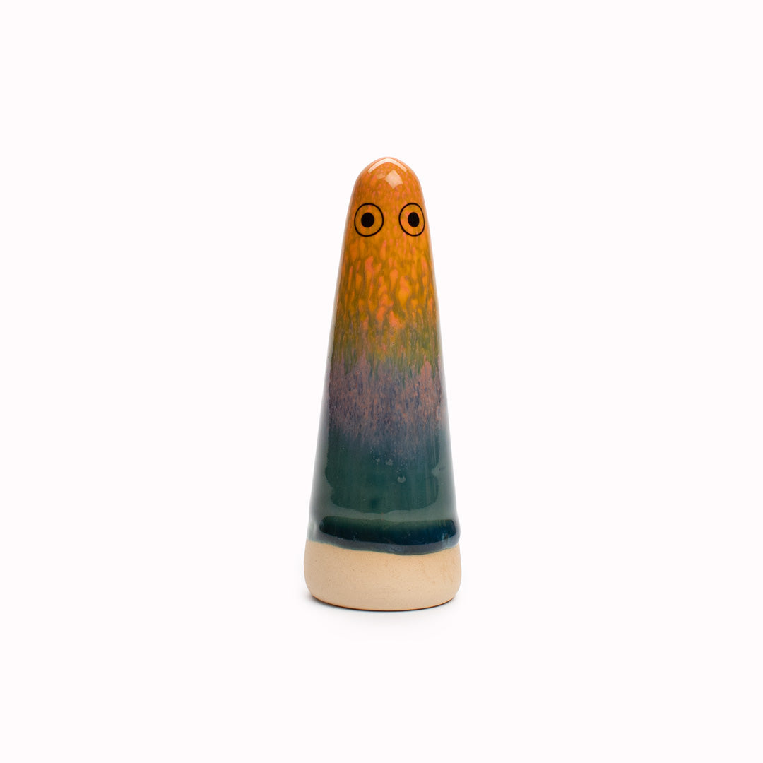 Meet the iconic hand glazed, ceramic Ghost - a personality laden decorative object from Studio Arhoj!