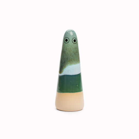 Meet the iconic hand glazed, ceramic Ghost - a personality laden decorative object from Studio Arhoj!