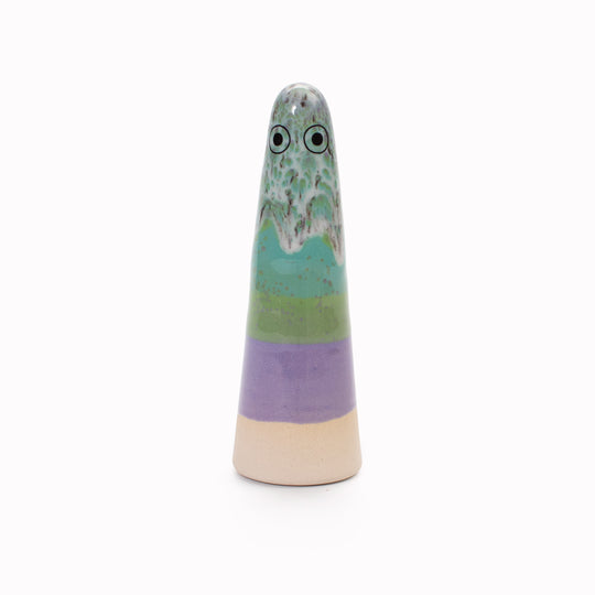 Ghost | Ceramic Figurine | Green Hues