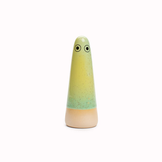 Meet the iconic hand glazed, ceramic Ghost - a personality laden decorative object from Studio Arhoj!