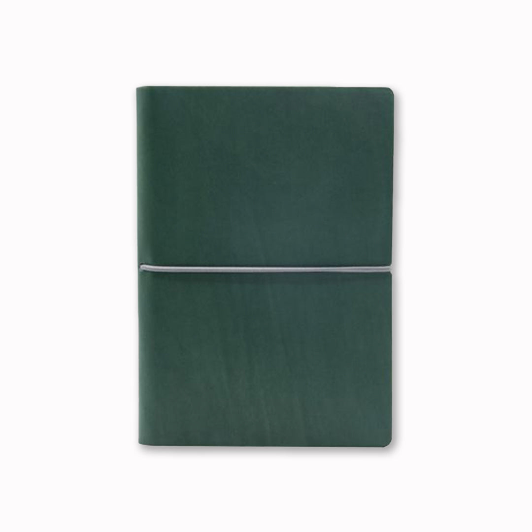 Green Horizontal Weekly Planner from Ciak | B5 with elastic closure