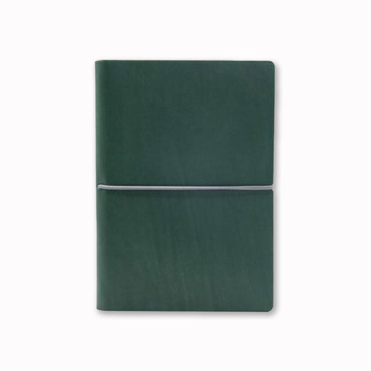 Green Horizontal Weekly Planner from Ciak | B5 with elastic closure