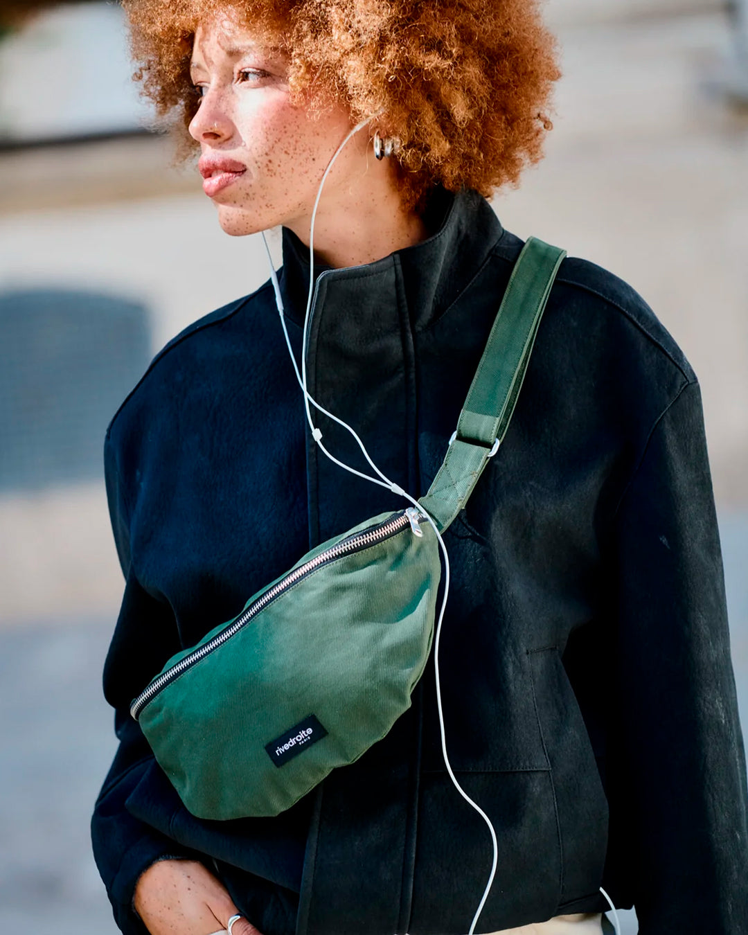 Custine Belt Bag | Green