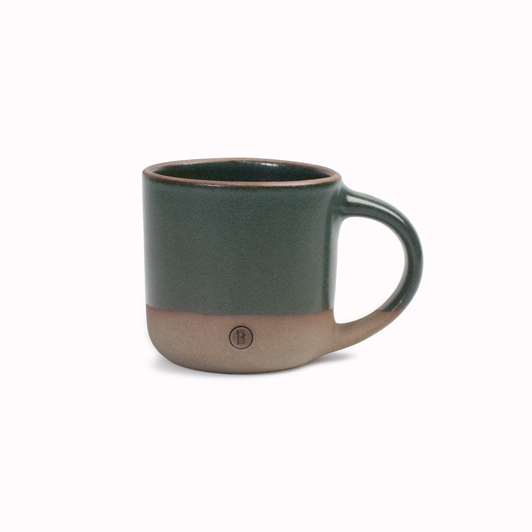 Brick Mugs are made using a special technique called 'one-piece moulding' in which both the body and handle are made from the same mould giving an attractive smooth, flowing curve from body to the handle.