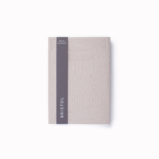 Plain paper Bristol notebook commissioned by USTUDIO from Austrian stationery brand, City Works.