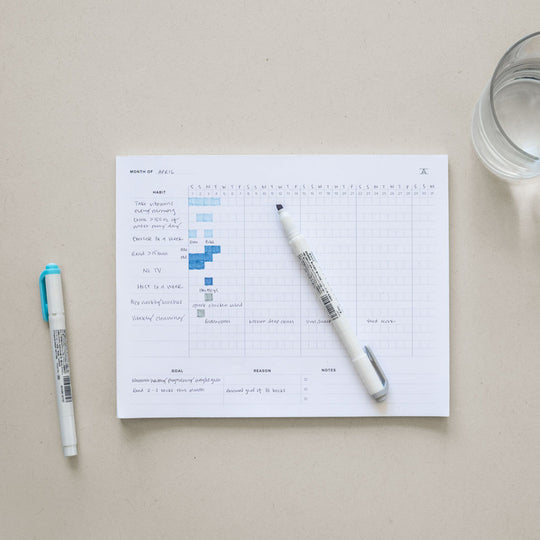 Habit Tracker Deskpad | A4