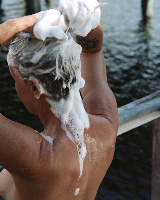 The Elder foaming liquid hand and body wash from Swedish coastal brand L:A Bruket is a luxurious natural cleanser infused with a delicate blend of elderflower and citrus notes
