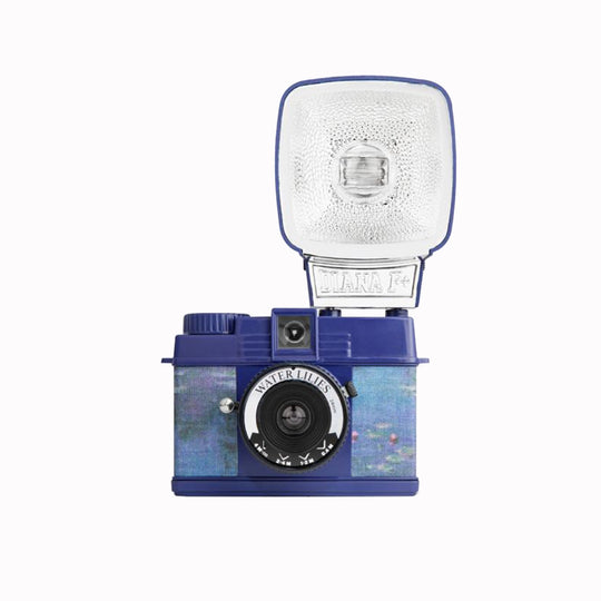 Half-Frame Lomourette Camera & Flash | Water Lilies Edition