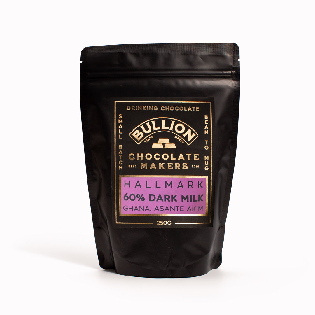 60% Dark Milk Chocolate - a deep, rich drink, perfect for those who want a classic cup of cocoa.