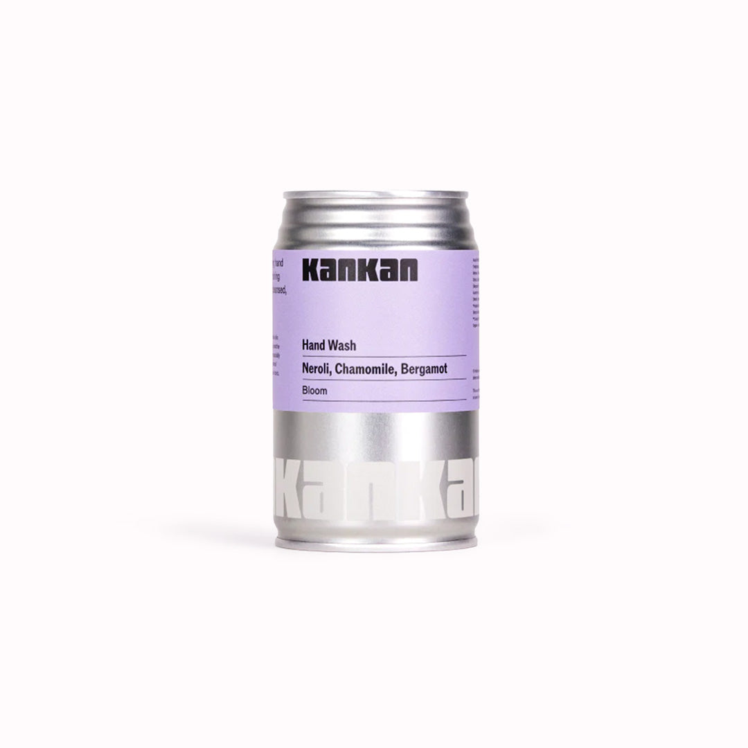 Refill Can for Kankan, Bloom - Neroli, Chamomile and Bergamot hand wash refill can is designed to be used with Kankan's reusable pump. 