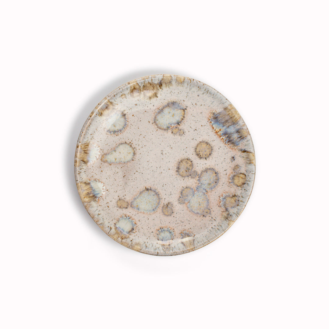 The Moon Plate from Studio Arhoj is hand thrown and hand glazed in Copenhagen and is a stylised Nordic / Japanese mash up forming part of Arhoj's Edo Series.