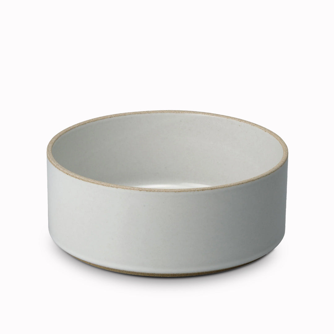 Gloss grey porcelain serving bowl by Hasami Porcelain is a stackable serving bowl or dish, suitable for serving up large sharing plates of food such as pasta