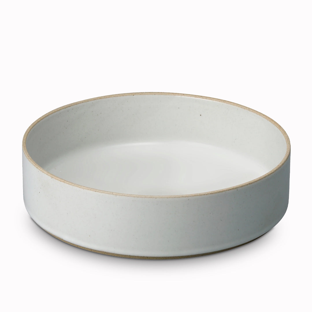 gloss grey porcelain serving bowl by Hasami Porcelain is a stackable serving bowl or dish, suitable for serving up large sharing plates of food such as pasta