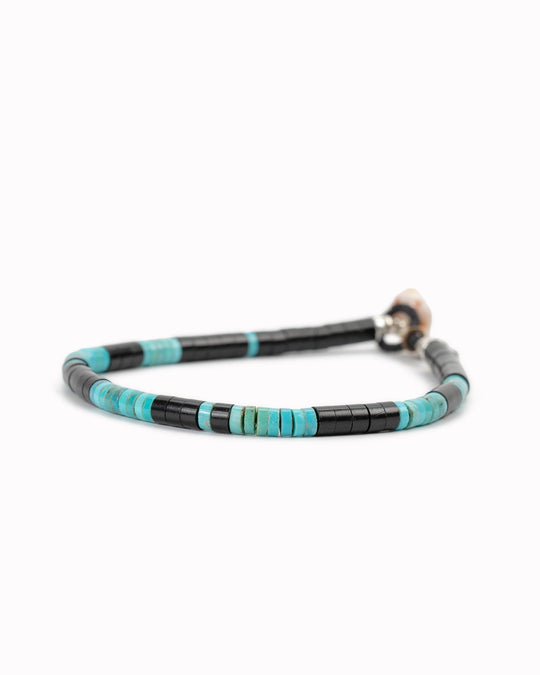 Mikia's use of natural stones means that subtle differences in colour, pattern and shape occur between individual pieces, making each necklace unique.&nbsp;