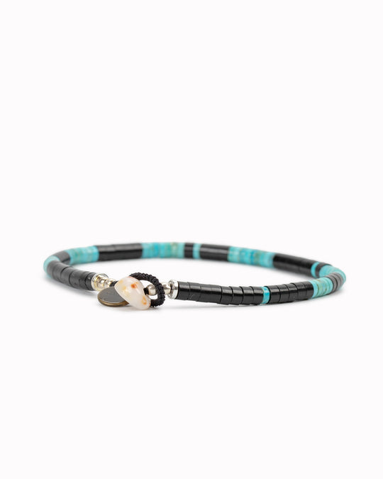 Mikia's use of natural stones means that subtle differences in colour, pattern and shape occur between individual pieces, making each necklace unique.&nbsp;