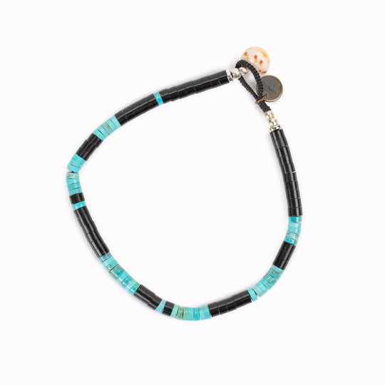 Mikia's use of natural stones means that subtle differences in colour, pattern and shape occur between individual pieces, making each necklace unique.&nbsp;