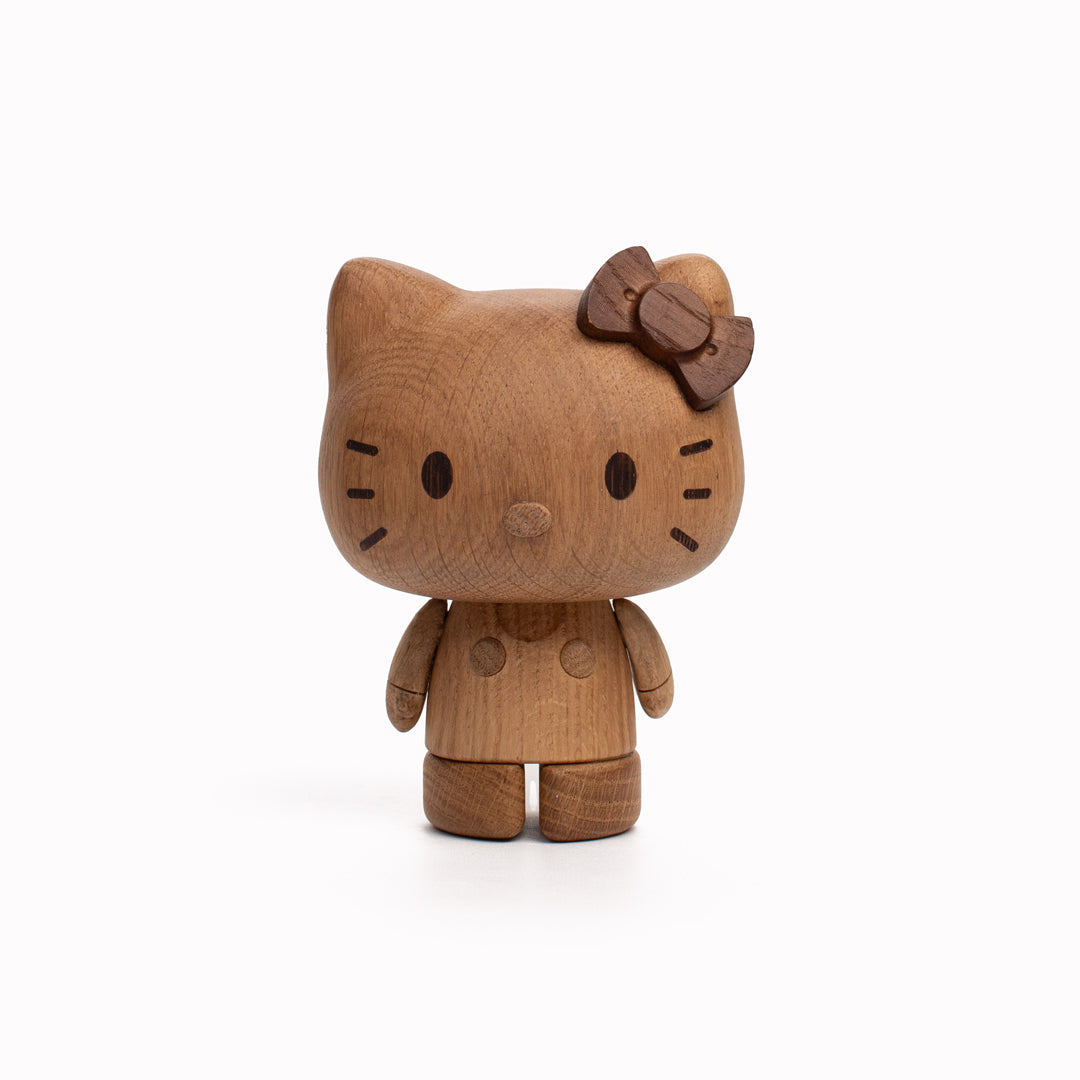 Hello Kitty | Wooden Collectible Figurine | Small