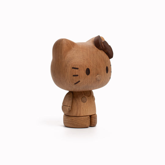 Hello Kitty | Wooden Collectible Figurine | Small