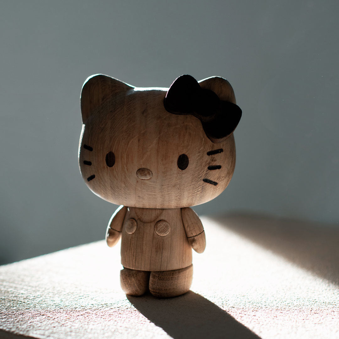 Hello Kitty | Wooden Collectible Figurine | Small