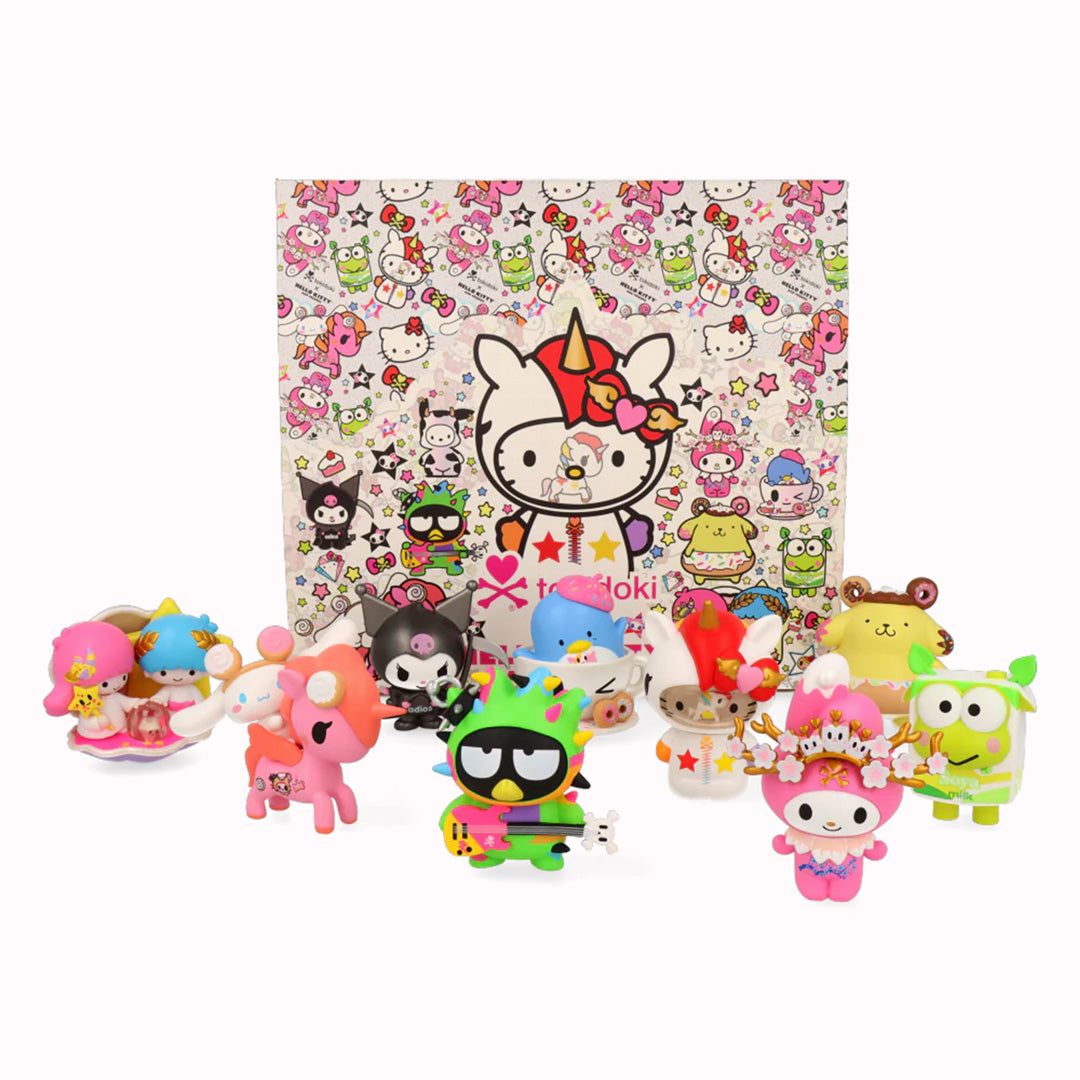 tokidoki x Hello Kitty and Friends Blind Box Series Group Image.