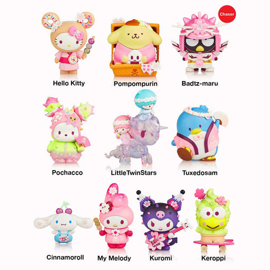 Character Map - Celebrate the return of Spring with Tokidoki x Hello Kitty and Friends