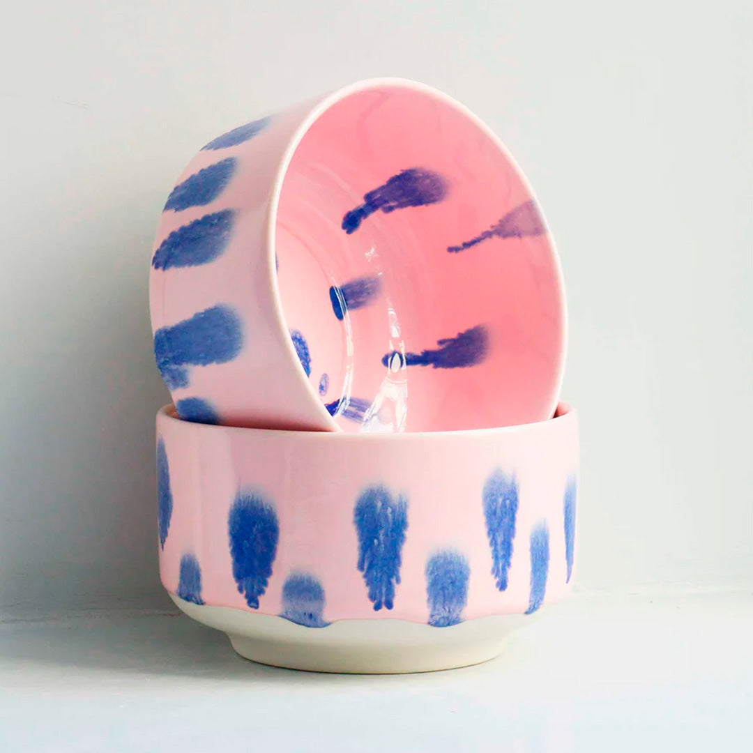 Danish Designers Studio Arhoj are renowned for their unique and colourful ceramics and this Highland Flora Munch Bowl is no exception, perfect for soups, pasta also heaps of cereal!