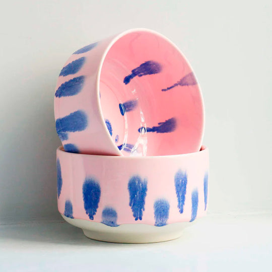 Danish Designers Studio Arhoj are renowned for their unique and colourful ceramics and this Highland Flora Munch Bowl is no exception, perfect for soups, pasta also heaps of cereal!