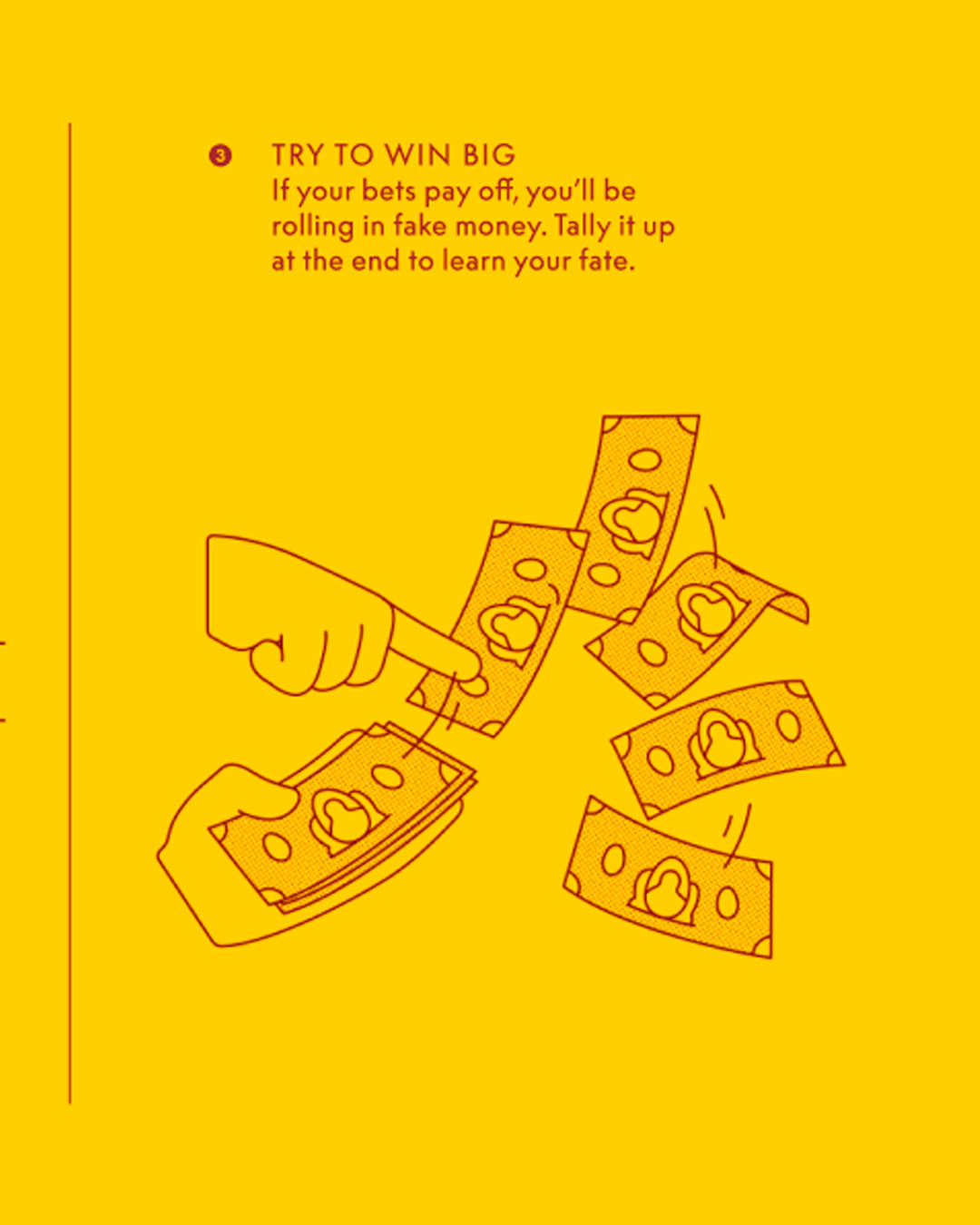 Hot Streak is a simultaneous betting game where players predict the outcome of an unpredictable mascot race, placing wagers before the action unfolds.