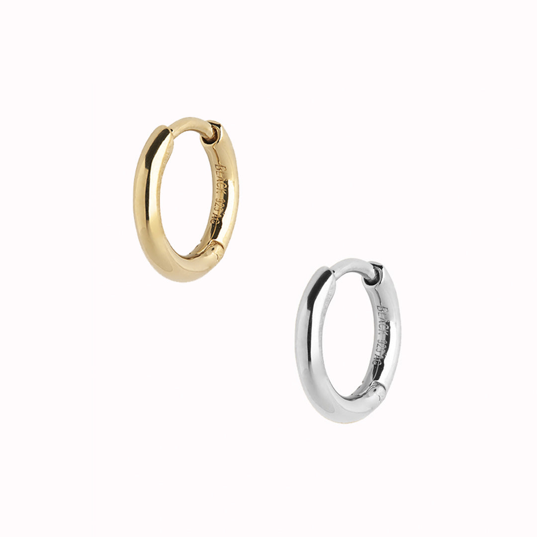 Chic and simple, a winner of everyone's hearts - the Marco Huggie earring. It's perfect on its own but also stacks well with other earrings and charms creating a more personalised look.