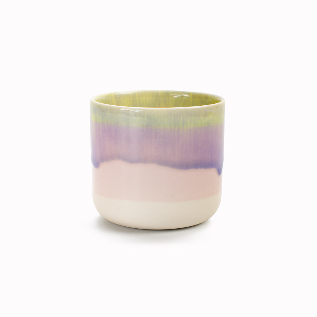 Quench Cup | Ceramic Drip Glazed Mug | Pastel Shades