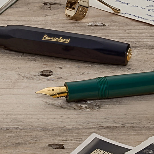 Thanks to the clever folding mechanism on the piston rod, the converter can be reduced in size by almost 20% while maintaining the same ink volume.