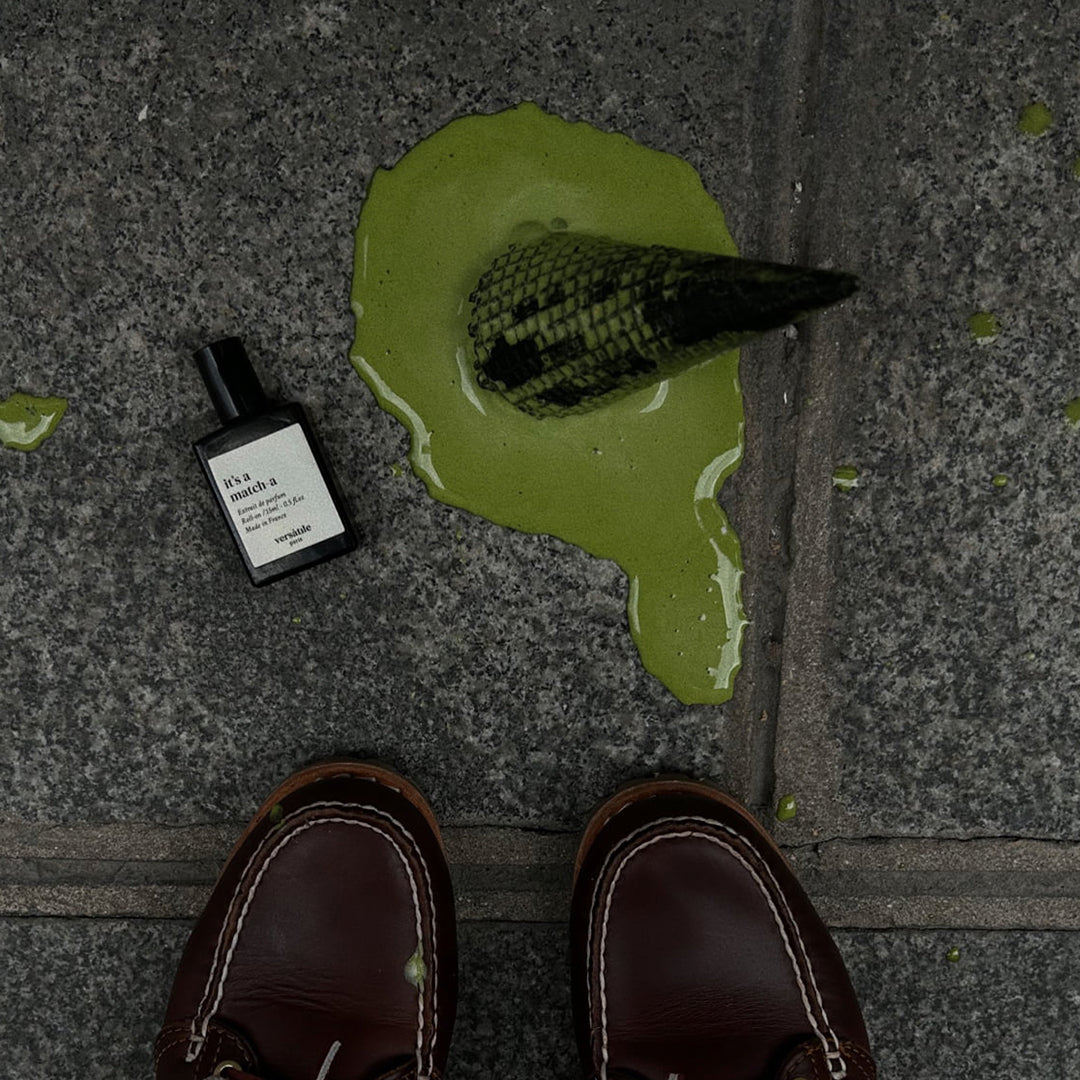 In essence, the fragrance captures the sensory experience of a frothy green tea served alongside a generously filled brunch table. 15ml Roll On.