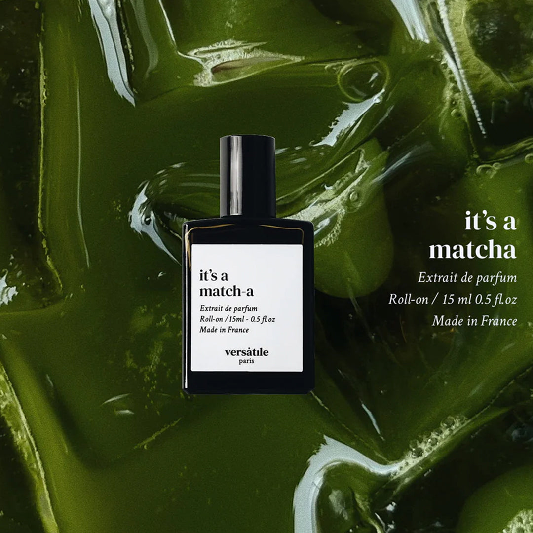 In essence, the fragrance captures the sensory experience of a frothy green tea served alongside a generously filled brunch table. 15ml Roll On.