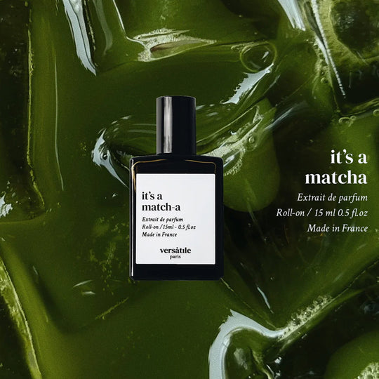 In essence, the fragrance captures the sensory experience of a frothy green tea served alongside a generously filled brunch table. 15ml Roll On.