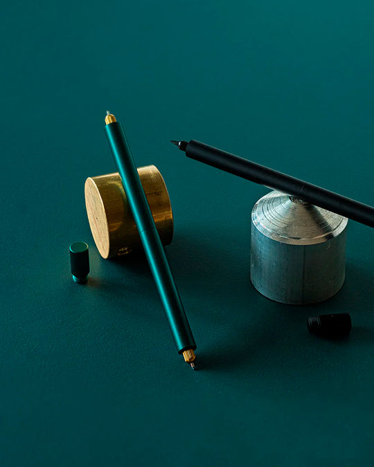 Refillable Fibre Tip Pen | Lumos Pro - Duo Tip | Ivy