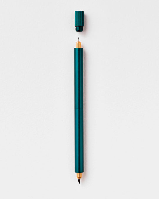 Refillable Fibre Tip Pen | Lumos Pro - Duo Tip | Ivy