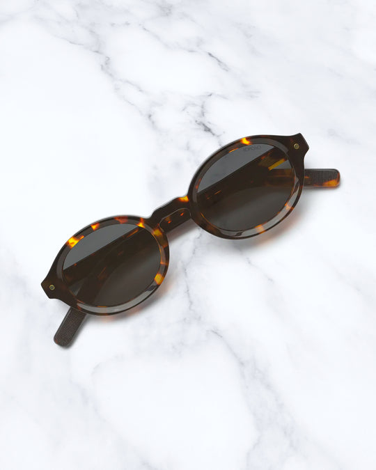 The Jace pushes further into a sharper, more fashion-led silhouette with narrow lenses and defined acetate lines.