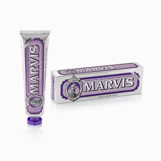The rich, creamy texture gently polishes teeth while protecting enamel and preventing decay. Its iconic metallic tube and bold design reflect Marvis’s Italian heritage of style and quality.&nbsp;