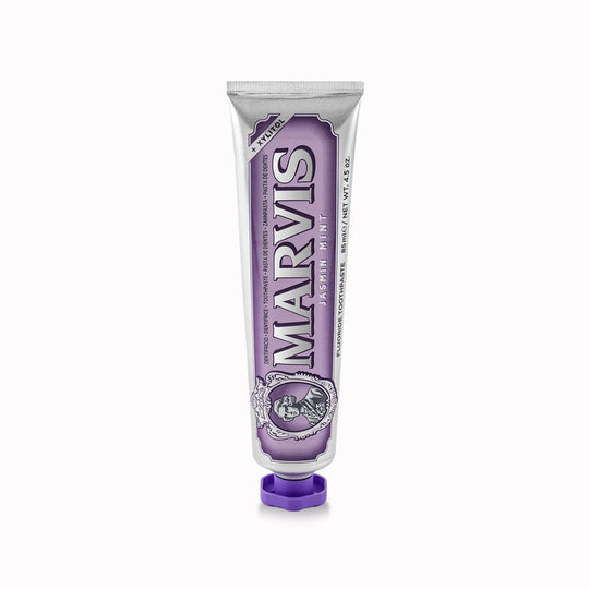 The rich, creamy texture gently polishes teeth while protecting enamel and preventing decay. Its iconic metallic tube and bold design reflect Marvis’s Italian heritage of style and quality.&nbsp;