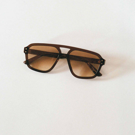Lifestyle Image - Jet is a 70s inspired aviator frame, a quintessential icon of fashion, reflecting an era of bold statements and individual expression.