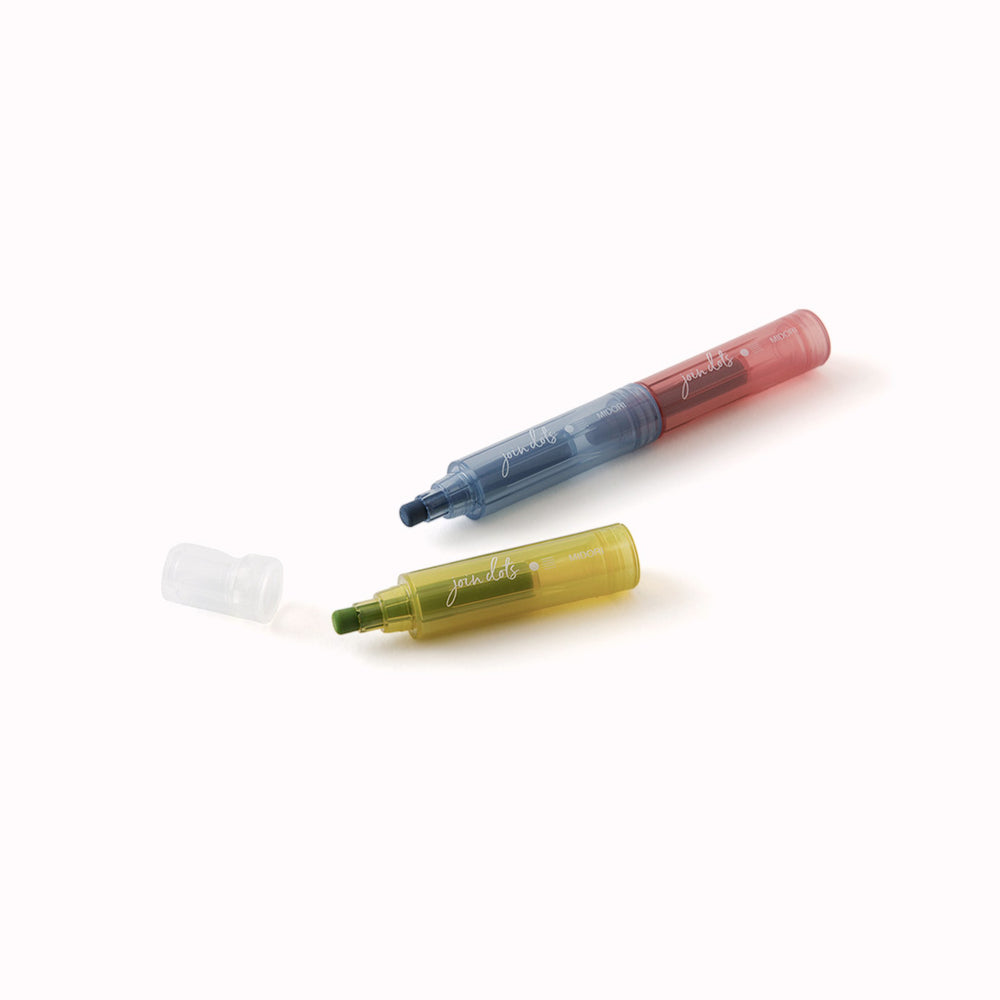 The dusty pens have 3 colours, dusty yellow, blue and red which allows you to effectively colour code your journal for easy reference.
