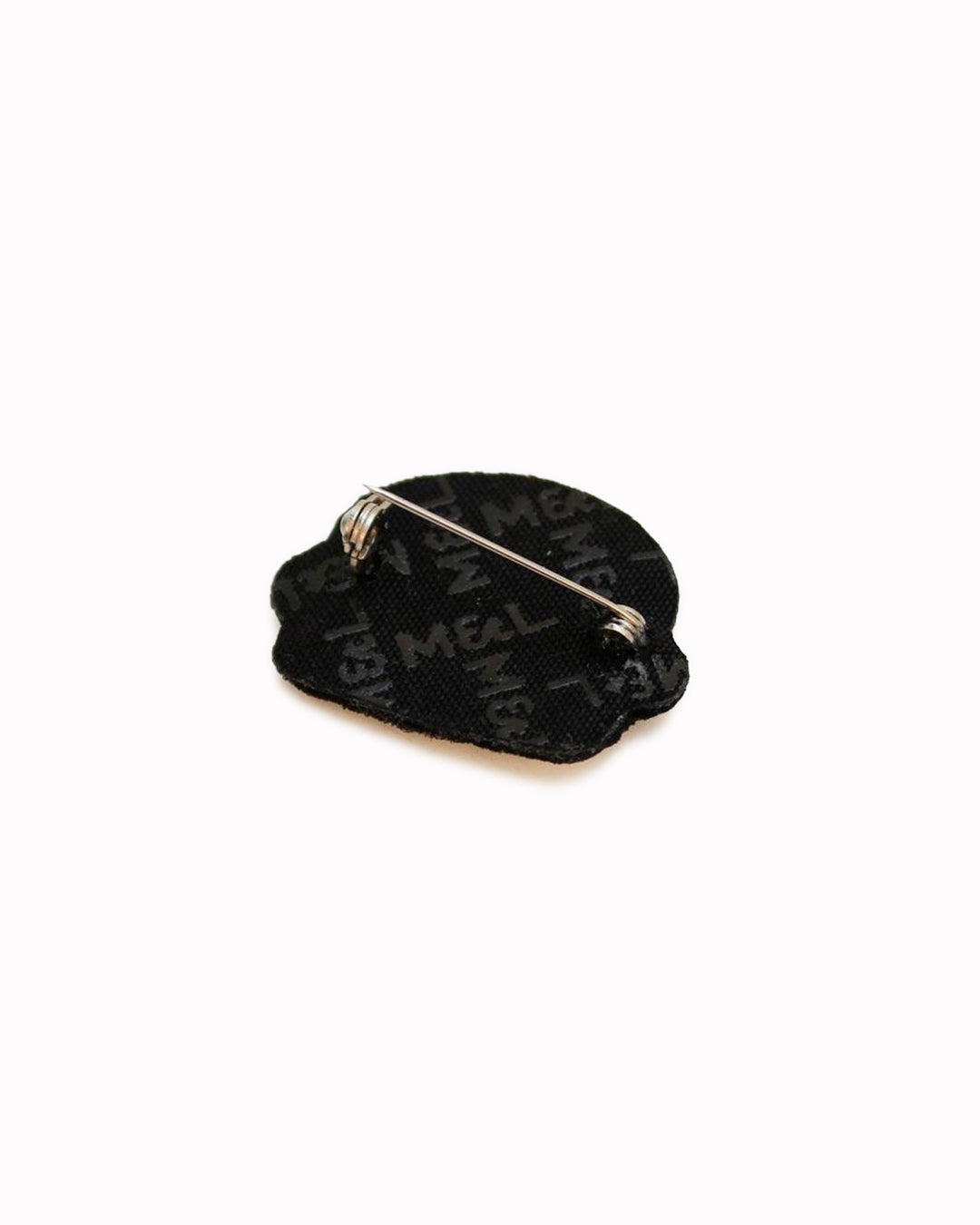 Junk food hand embroidered decorative lapel pin by Paris based Macon et Lesquoy