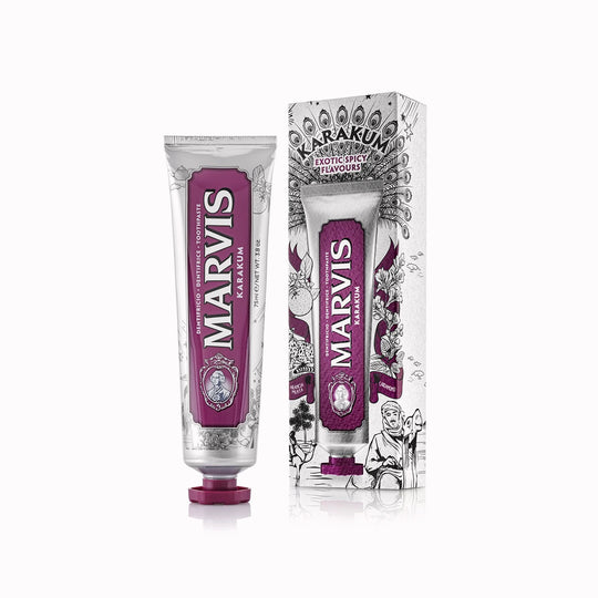 Formulated in Florence with fluoride and gentle whitening agents, Karakum is where Italian luxury toothpaste meets a travel wanderlust.
