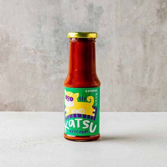 Katsu Ketchup from Conbini in 200ml Recycled Glass Jars